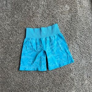 Blue Camo NVGTN  Shorts